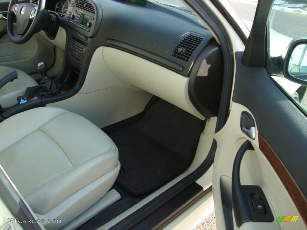 Parchment Interior 2006 Saab 9-3 2.0T Sport Sedan Photo #42260110