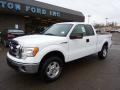 2011 Oxford White Ford F150 XLT SuperCab 4x4  photo #8