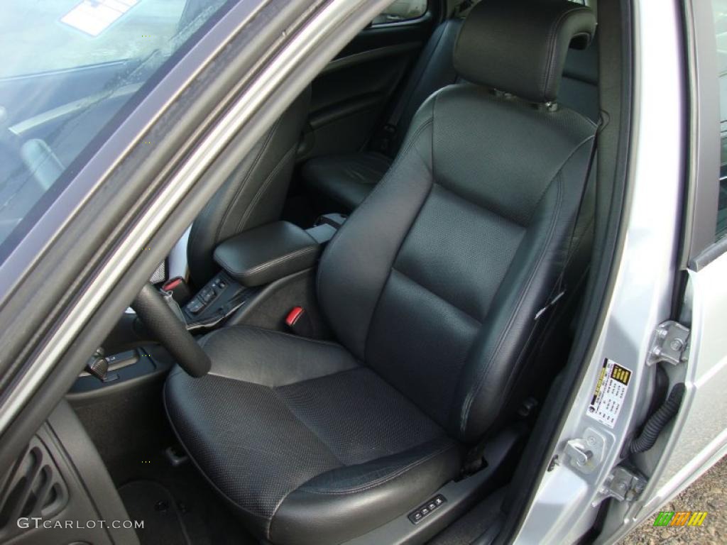 Obsidian Black Interior 2006 Saab 9-5 2.3T SportCombi Wagon Photo #42260762