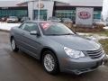 Silver Steel Metallic 2008 Chrysler Sebring Touring Hardtop Convertible