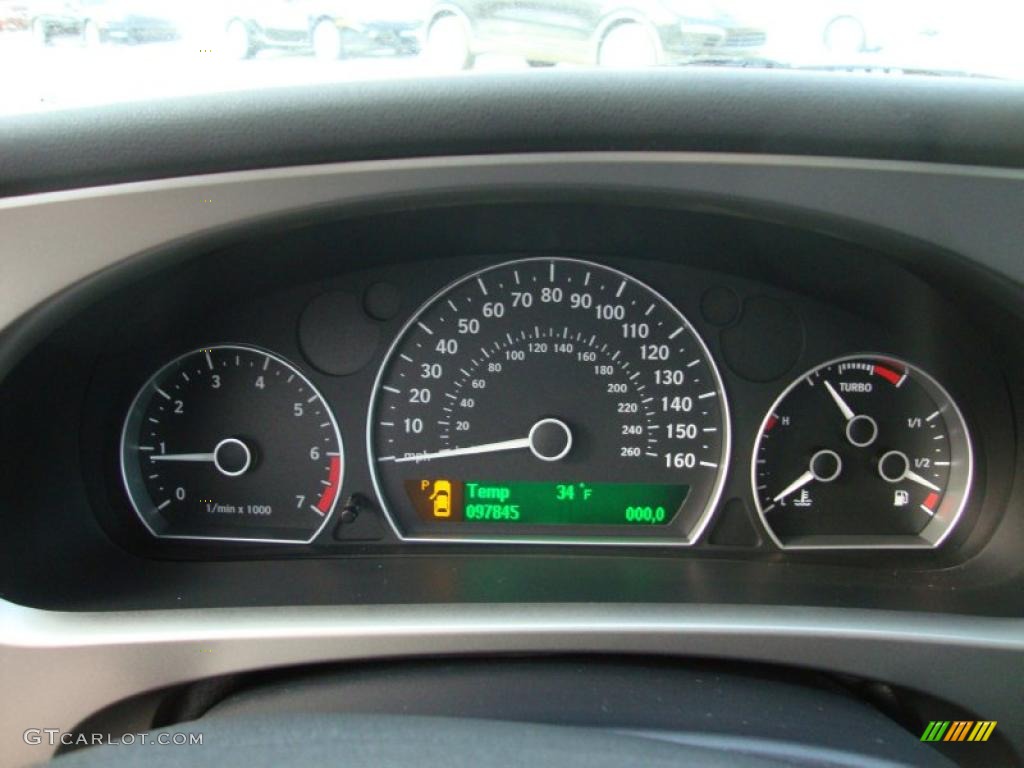 2006 Saab 9-5 2.3T SportCombi Wagon Gauges Photo #42261230