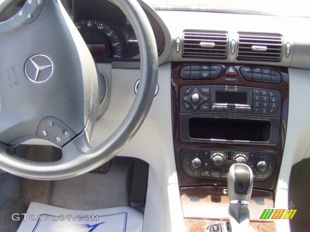 2001 C 240 Sedan - Brilliant Silver Metallic / Ash photo #9