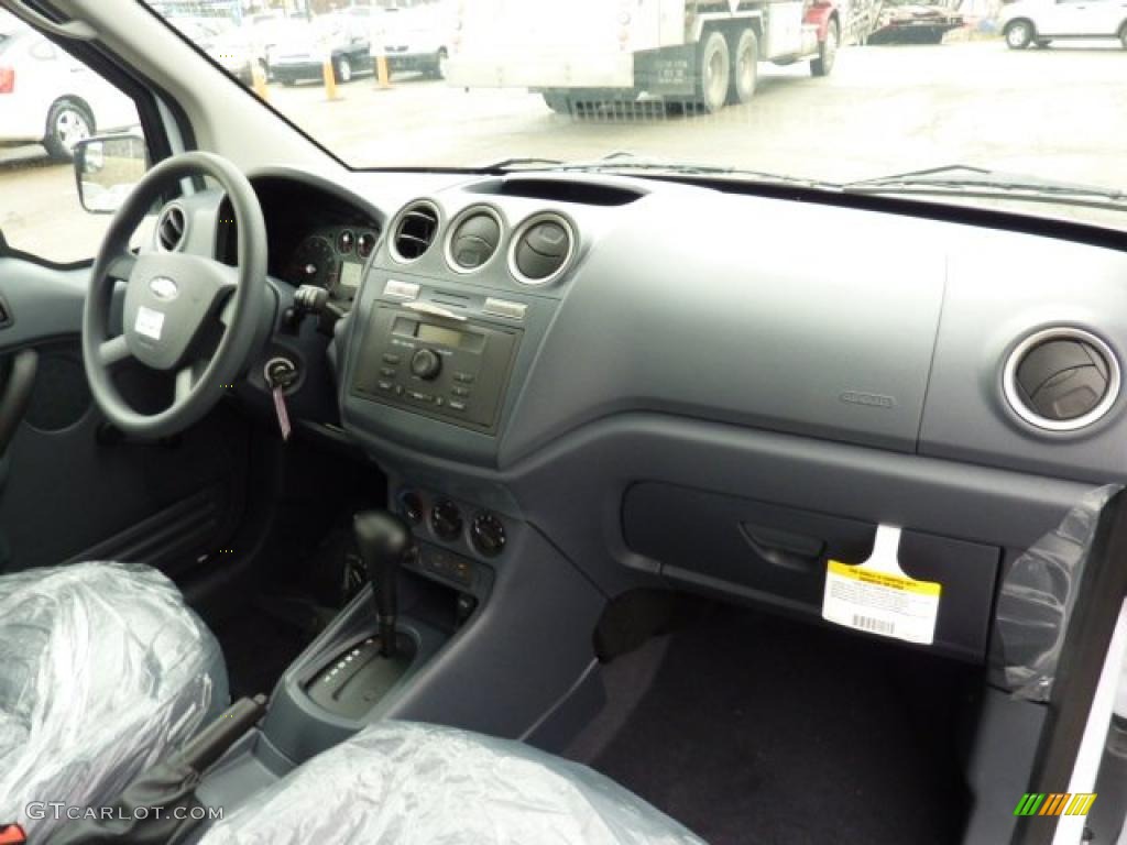 2011 Ford Transit Connect XL Cargo Van Dark Grey Dashboard Photo #42261638