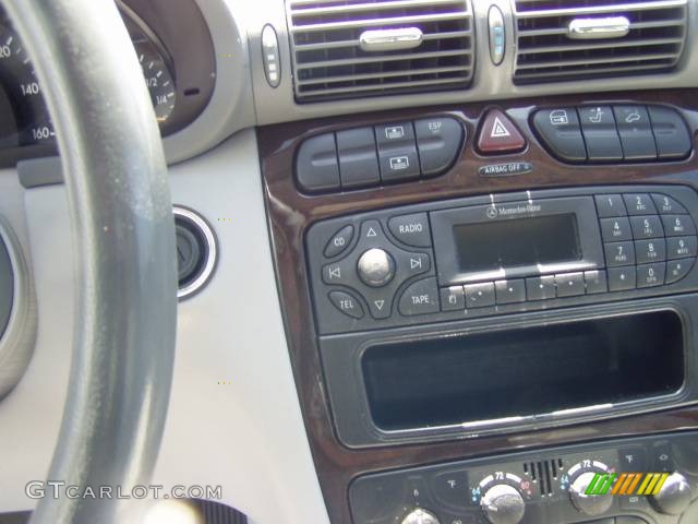 2001 C 240 Sedan - Brilliant Silver Metallic / Ash photo #11