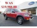 Redfire Metallic 2007 Ford Explorer XLT Ironman Edition