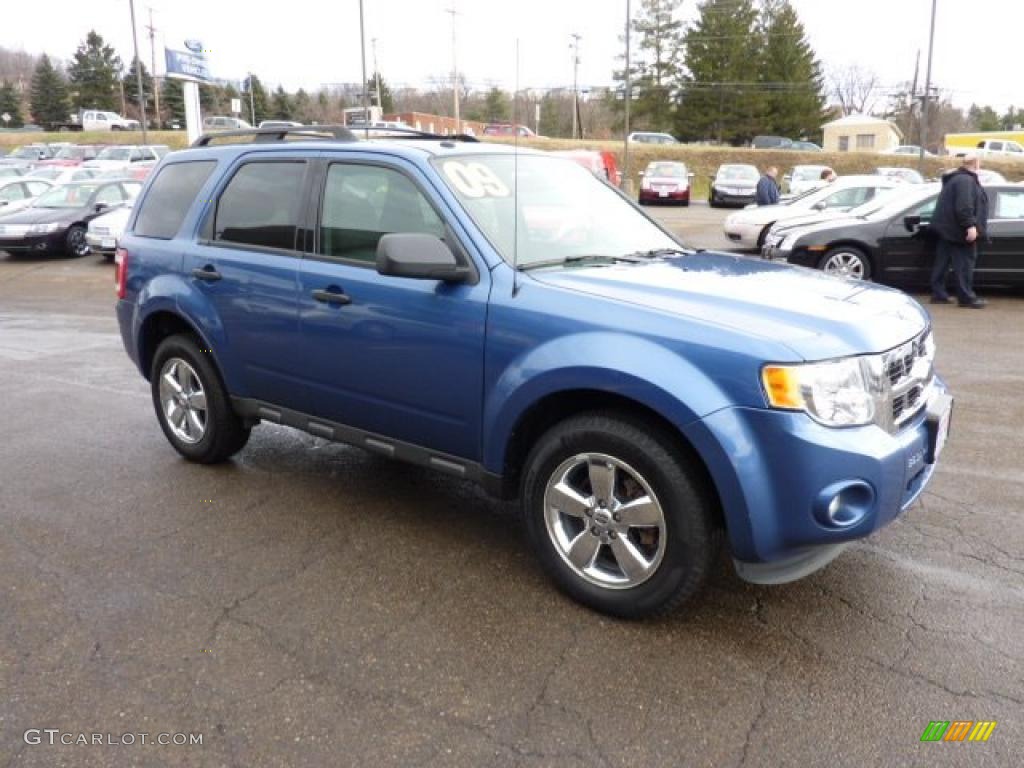 2009 Escape XLT V6 4WD - Sport Blue Metallic / Charcoal photo #6