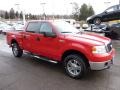 2008 Bright Red Ford F150 XLT SuperCrew 4x4  photo #6