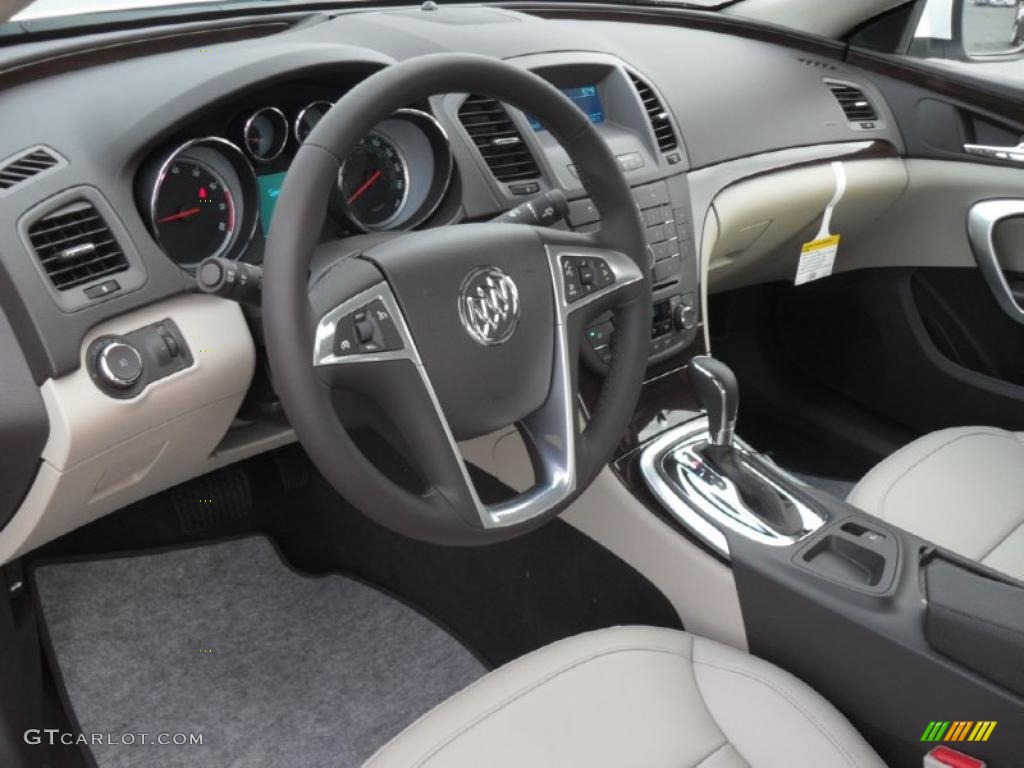 Cashmere Interior 2011 Buick Regal CXL Photo #42265654
