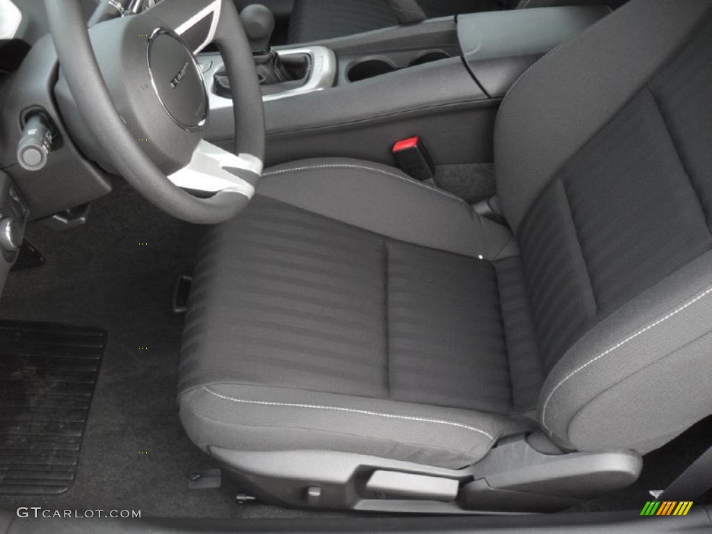 Black Interior 2011 Chevrolet Camaro LS Coupe Photo #42266190