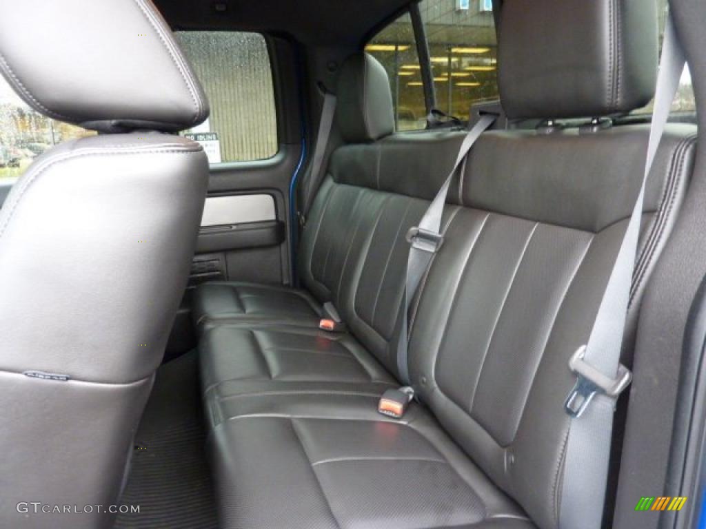 Raptor Black Interior 2010 Ford F150 SVT Raptor SuperCab 4x4 Photo #42266274