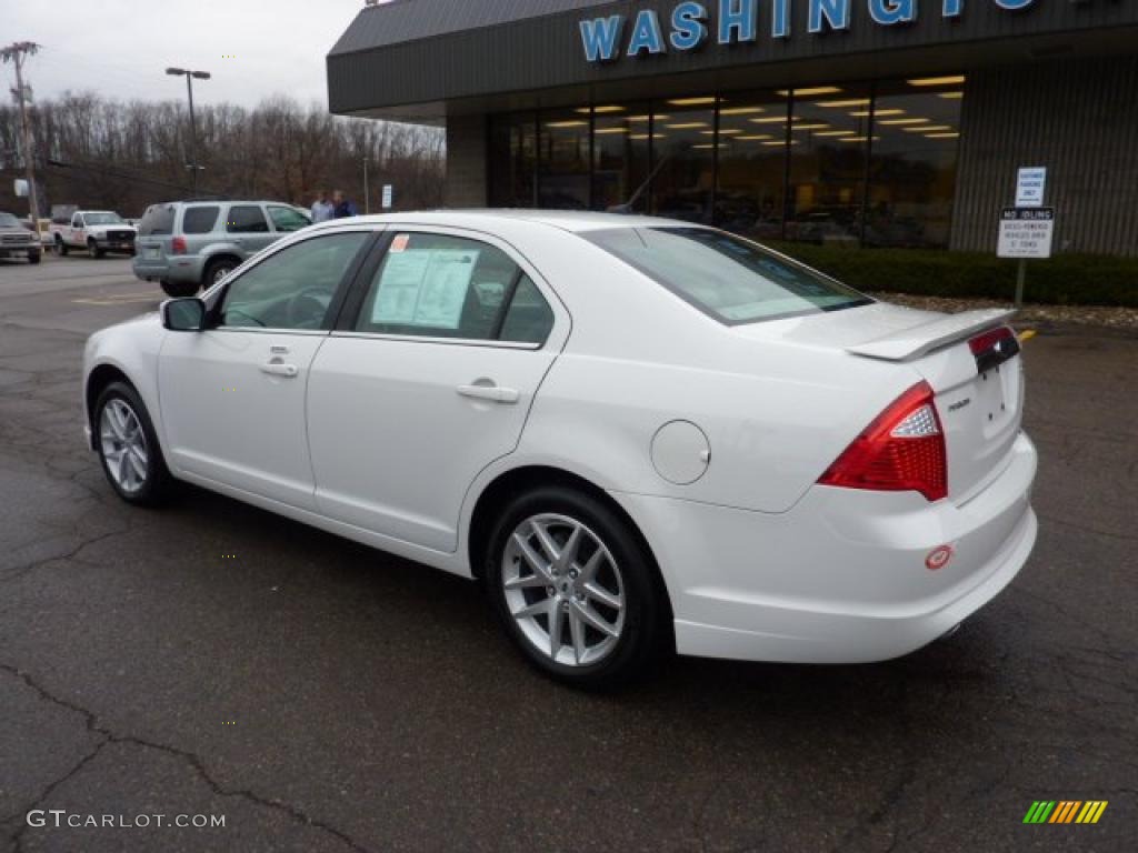 White Suede 2010 Ford Fusion SEL V6 AWD Exterior Photo #42266406