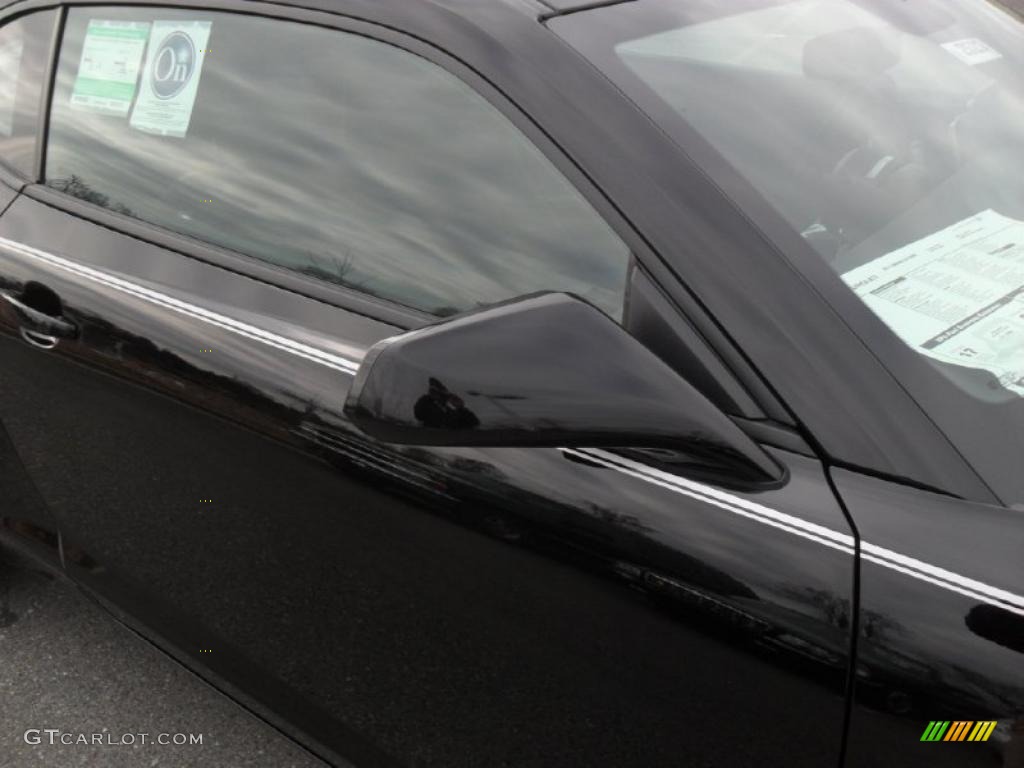 2011 Camaro LS Coupe - Black / Black photo #21