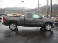 2011 Storm Gray Metallic GMC Sierra 1500 SLE Extended Cab 4x4  photo #3