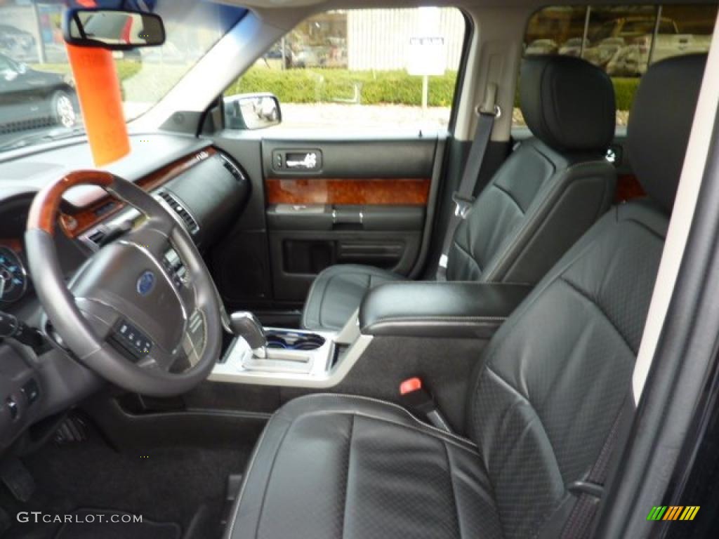 Charcoal Black Interior 2010 Ford Flex Limited EcoBoost AWD Photo #42266870
