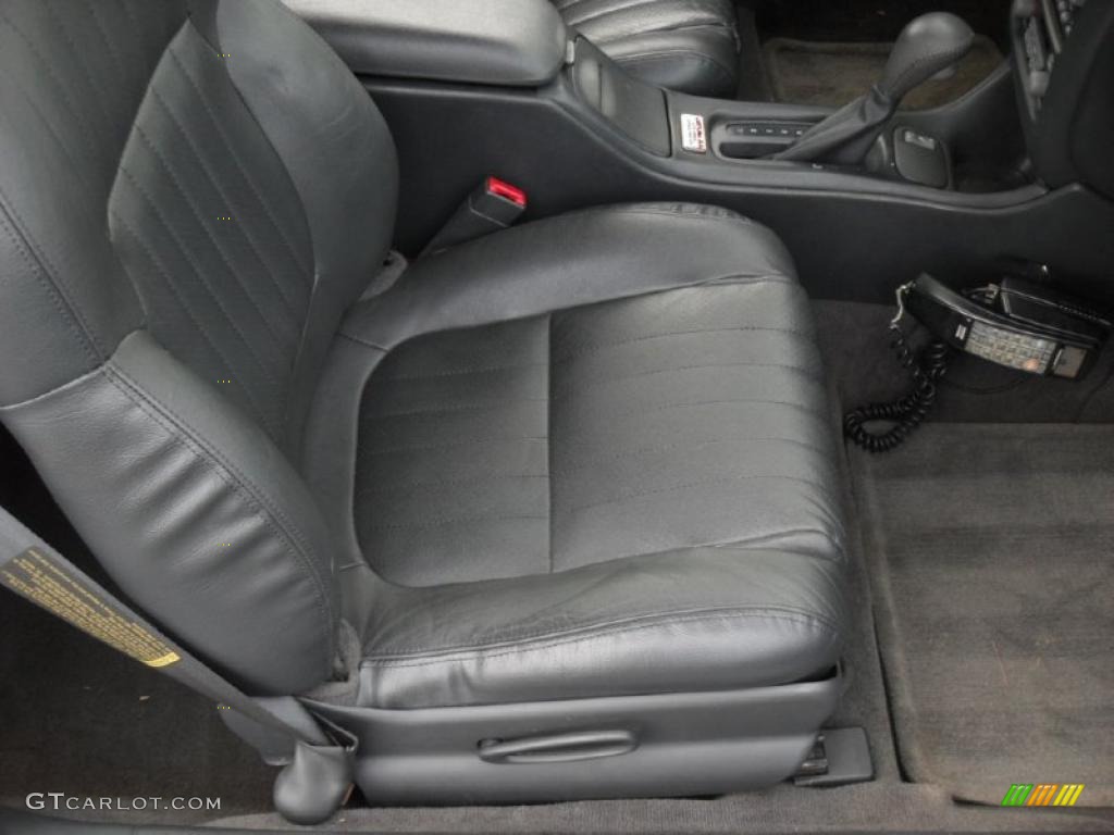 Graphite Interior 1998 Pontiac Grand Prix Daytona 500 Edition GTP Coupe Photo #42267634
