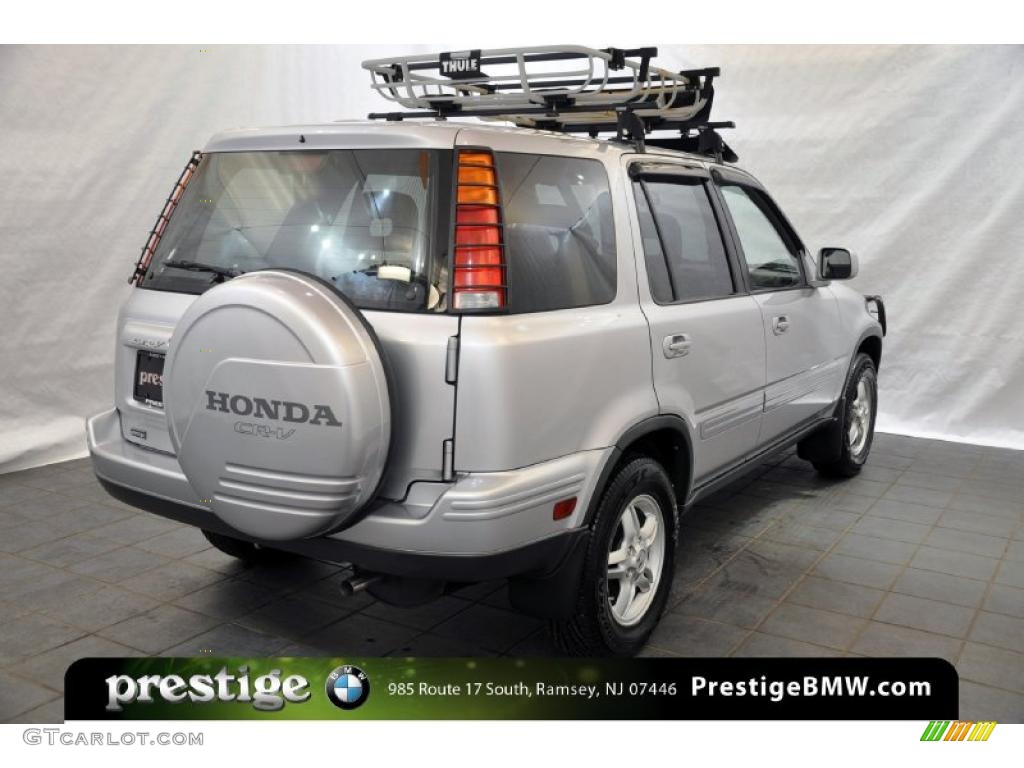 2001 CR-V Special Edition 4WD - Satin Silver Metallic / Dark Gray photo #2