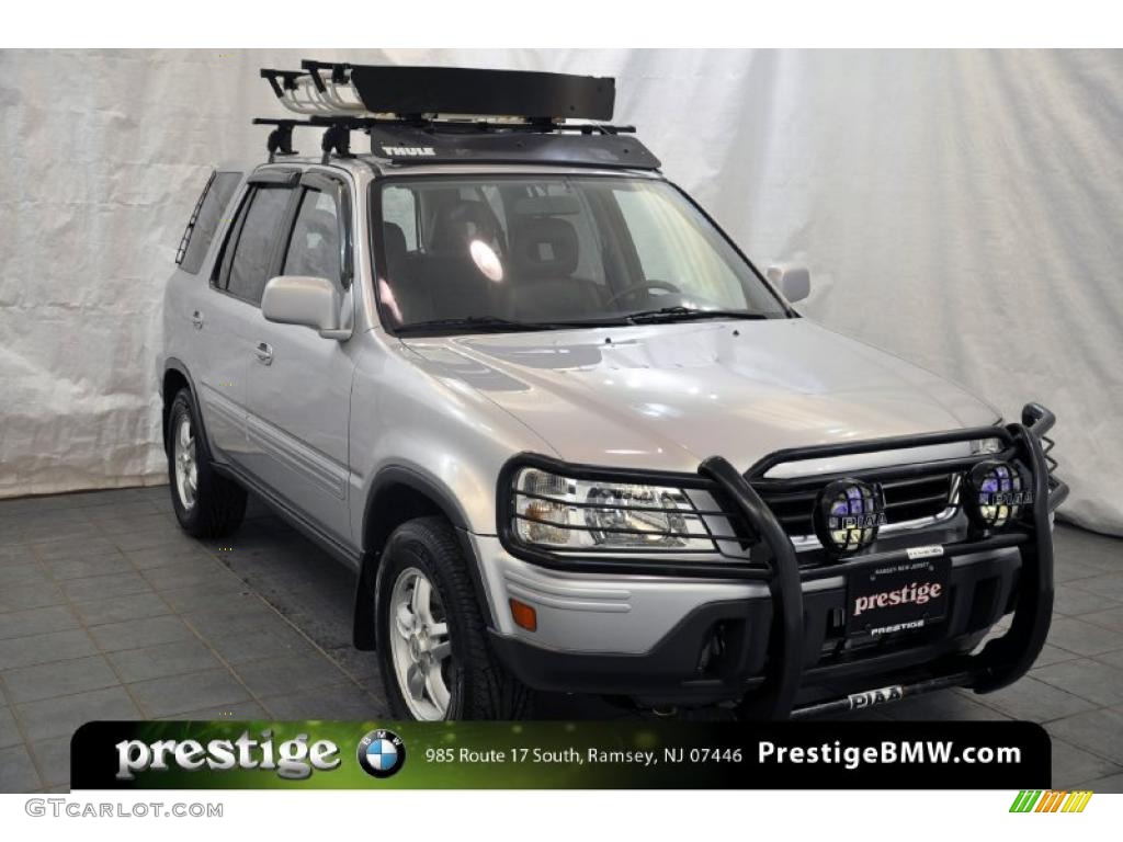 2001 CR-V Special Edition 4WD - Satin Silver Metallic / Dark Gray photo #7