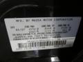  2007 MAZDA6 MAZDASPEED6 Sport Black Mica Color Code 16W