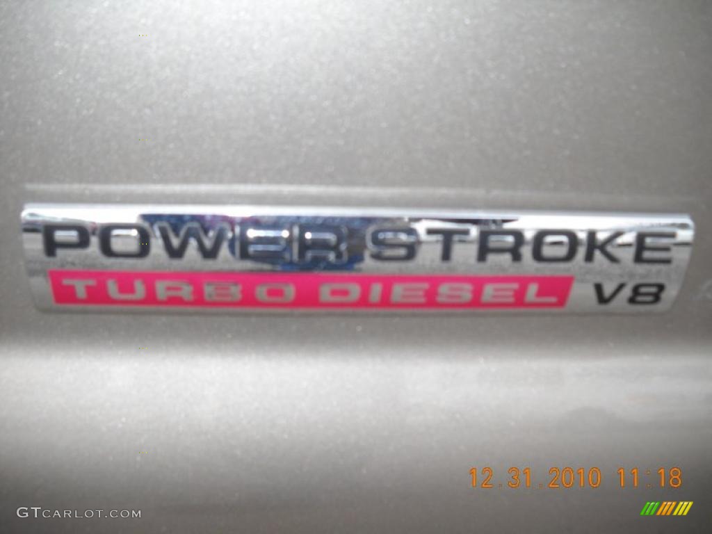 2007 F350 Super Duty Lariat Crew Cab 4x4 - Arizona Beige Metallic / Tan photo #14