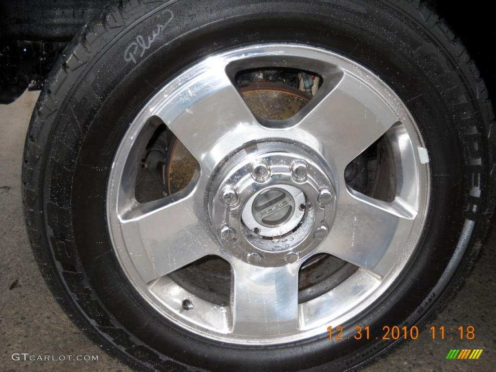 2007 Ford F350 Super Duty Lariat Crew Cab 4x4 Wheel Photo #42269519