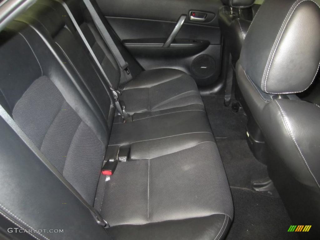 Black Interior 2007 Mazda MAZDA6 MAZDASPEED6 Sport Photo #42269647