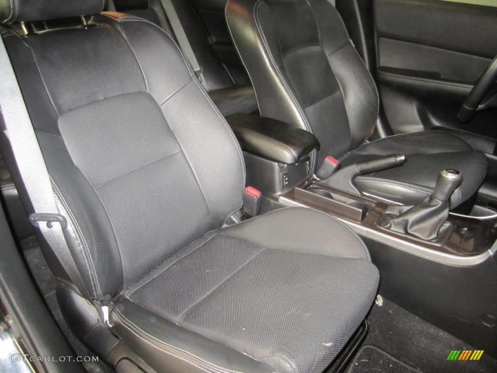 Black Interior 2007 Mazda MAZDA6 MAZDASPEED6 Sport Photo #42269679