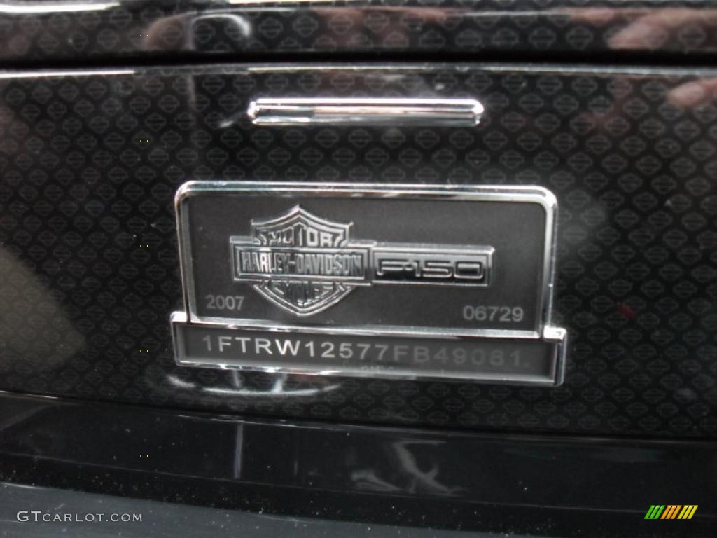 2007 Ford F150 Harley-Davidson SuperCrew Marks and Logos Photo #42269907