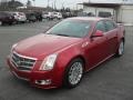 Crystal Red Tintcoat 2010 Cadillac CTS 3.6 Sedan Exterior