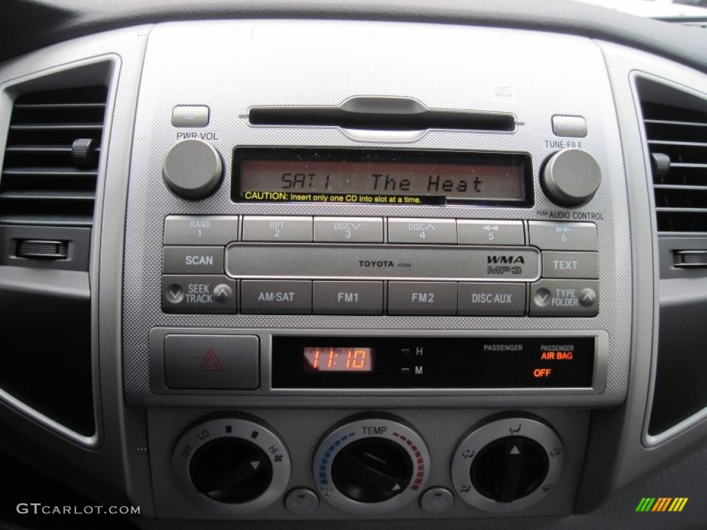 2011 Toyota Tacoma V6 PreRunner Double Cab Controls Photo #42272067