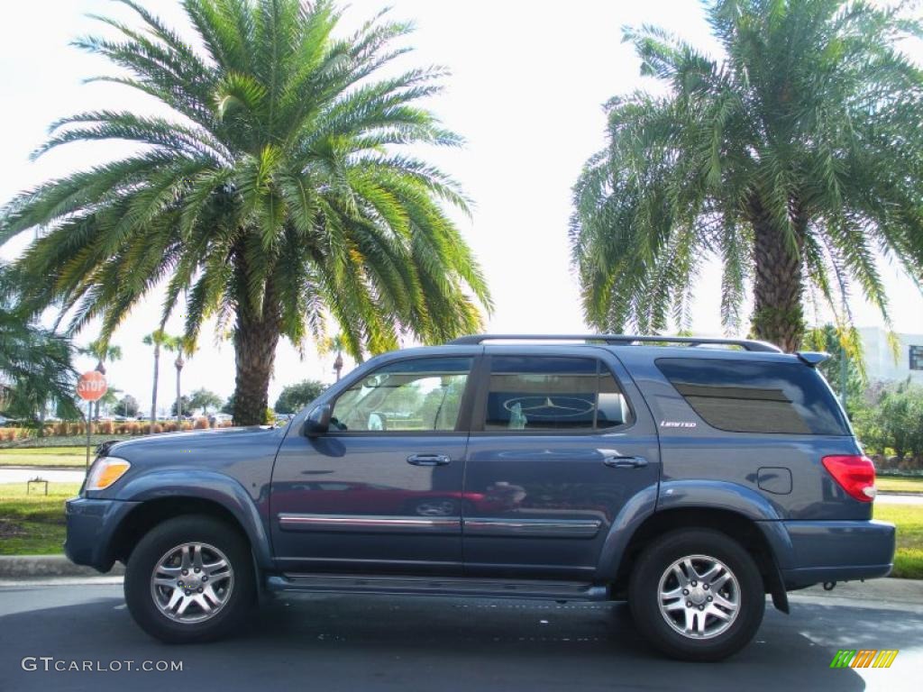 2006 Sequoia Limited - Bluesteel Mica / Light Charcoal photo #1