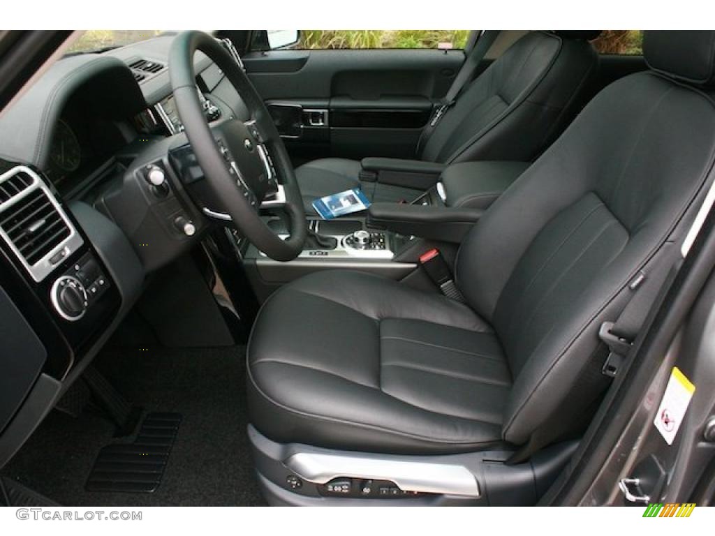 Jet Black/Jet Black Interior 2011 Land Rover Range Rover HSE Photo #42274071