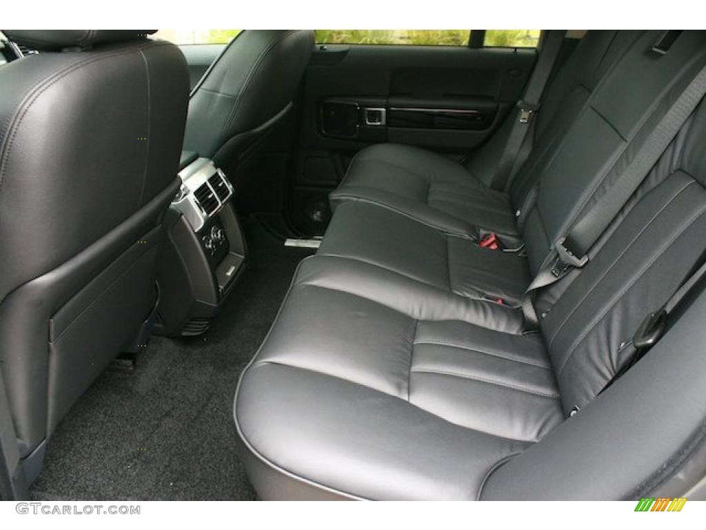 Jet Black/Jet Black Interior 2011 Land Rover Range Rover HSE Photo #42274079