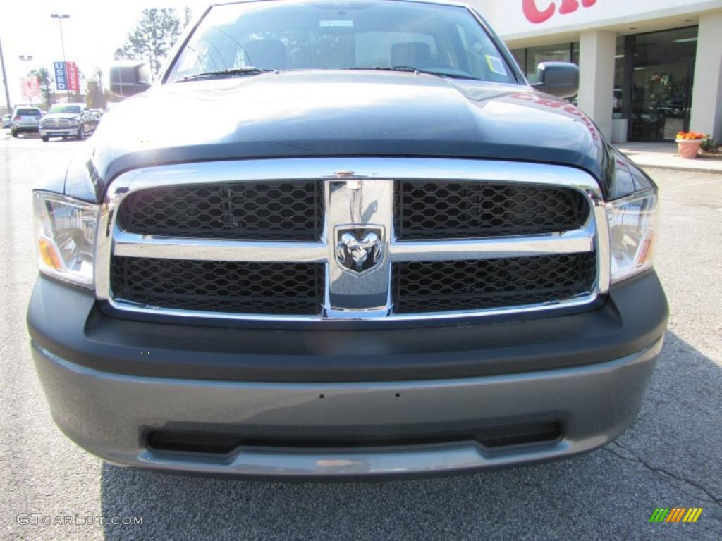 2011 Ram 1500 ST Regular Cab - Hunter Green Pearl / Dark Slate Gray/Medium Graystone photo #2