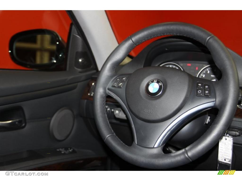 2010 3 Series 335i Coupe - Space Gray Metallic / Black photo #9