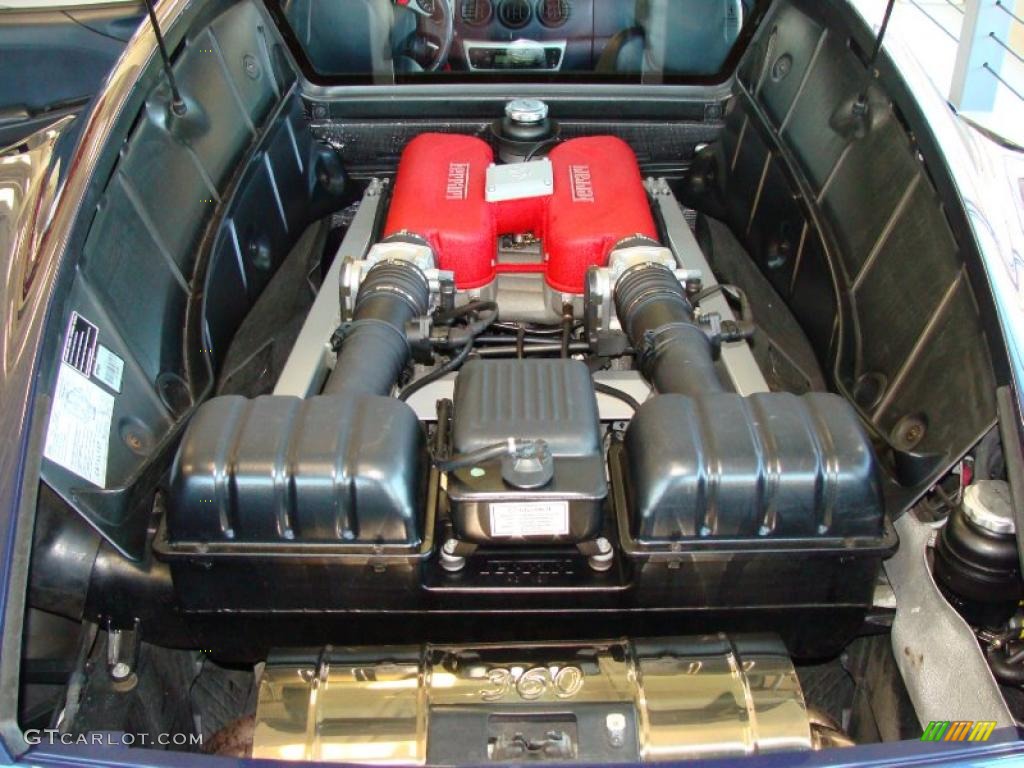 1999 Ferrari 360 Modena F1 3.6 Liter DOHC 40-Valve V8 Engine Photo #42275968