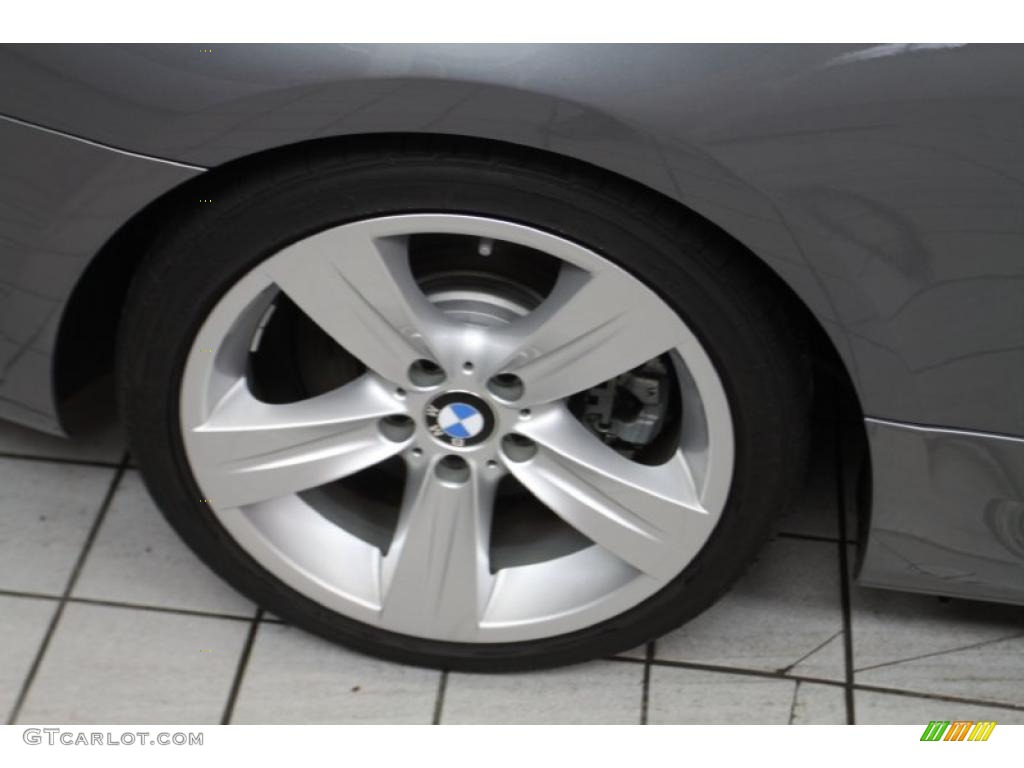 2010 3 Series 335i Coupe - Space Gray Metallic / Black photo #14