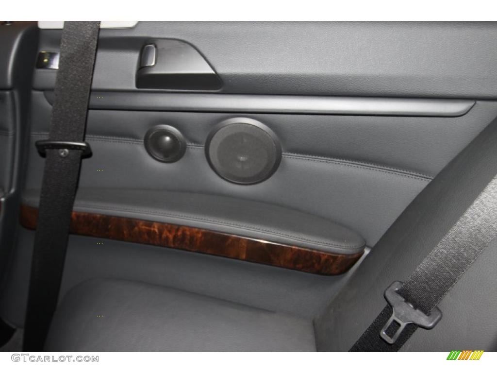 2010 3 Series 335i Coupe - Space Gray Metallic / Black photo #22