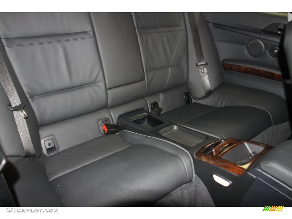 2010 3 Series 335i Coupe - Space Gray Metallic / Black photo #47