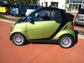 2011 Green Matte Smart fortwo passion cabriolet  photo #3