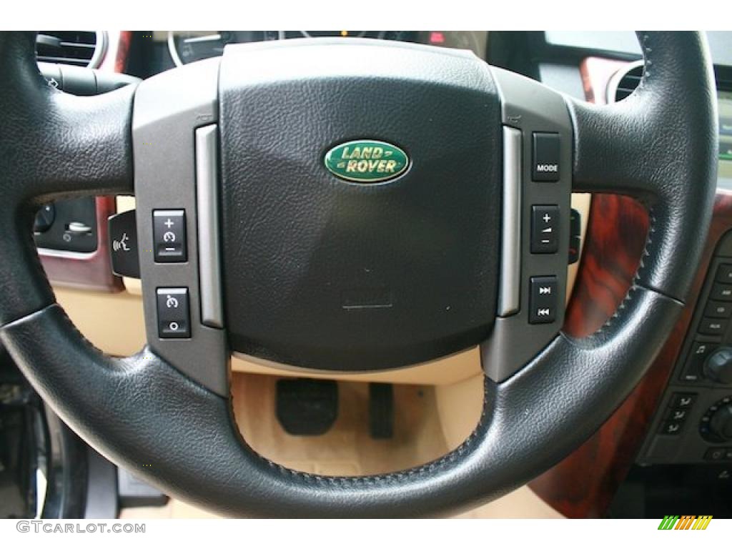 2006 LR3 V8 HSE - Java Black Pearl / Alpaca Beige photo #14