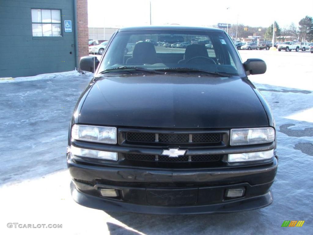 2000 S10 Xtreme Extended Cab - Onyx Black / Graphite photo #2