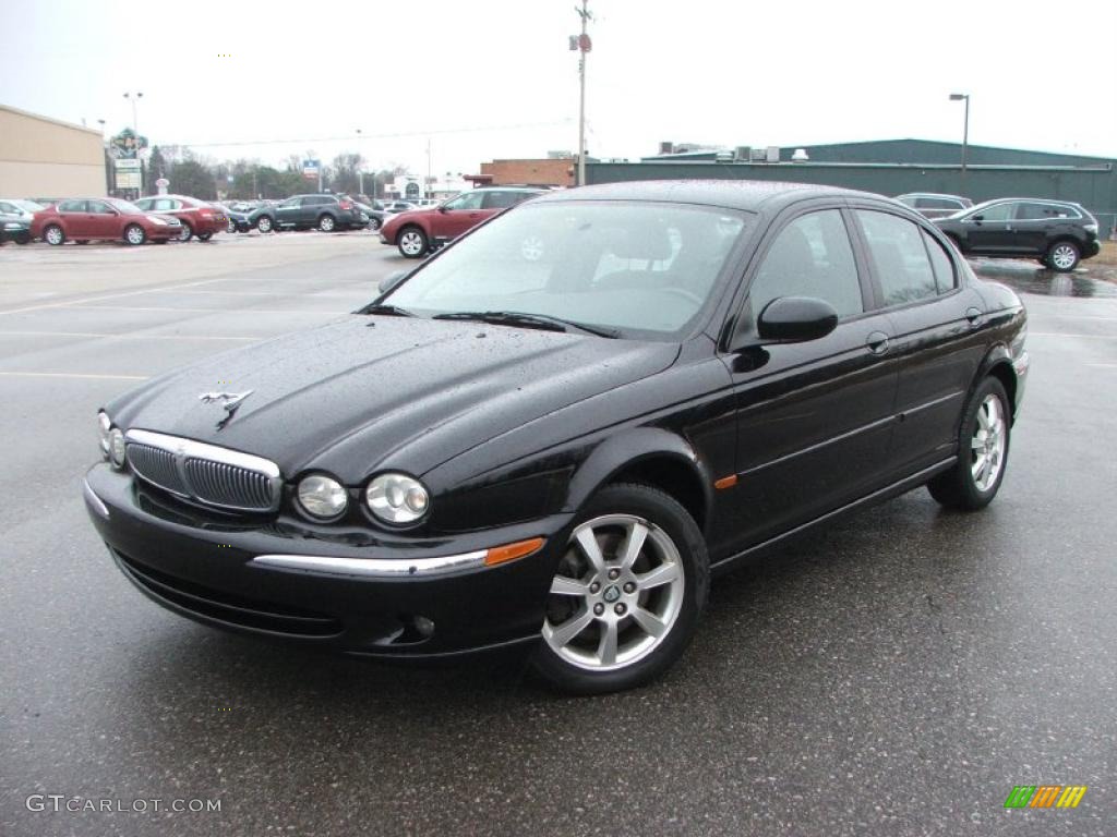 Ebony Black 2004 Jaguar X-Type 2.5 Exterior Photo #42282529