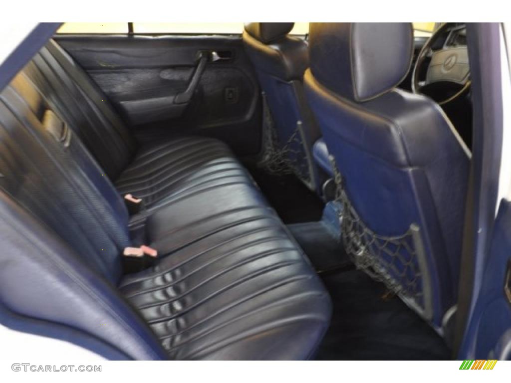 Blue Interior 1990 Mercedes-Benz 190 Class 190E 2.6 Photo #42285634