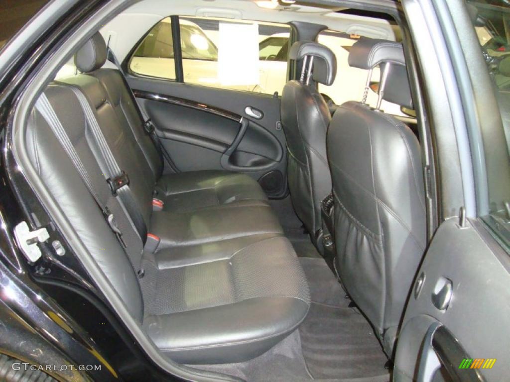 Black Interior 2008 Saab 9-5 2.3T Sedan Photo #42286210