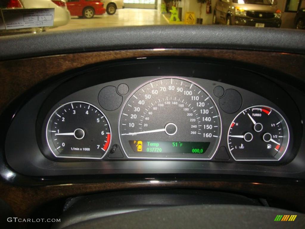 2008 Saab 9-5 2.3T Sedan Gauges Photo #42286366