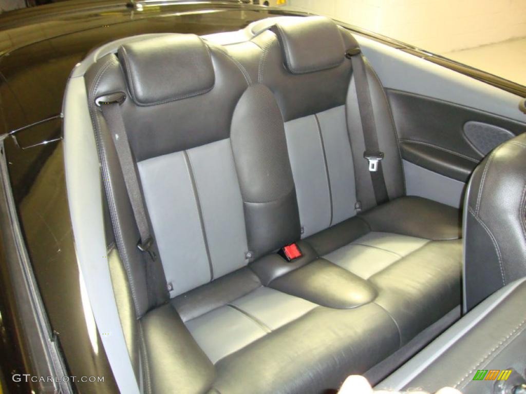 Black/Gray Interior 2007 Saab 9-3 2.0T Convertible Photo #42287043