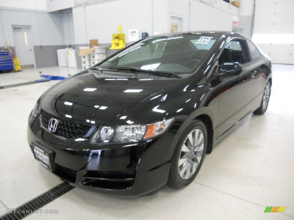 Crystal Black Pearl Honda Civic