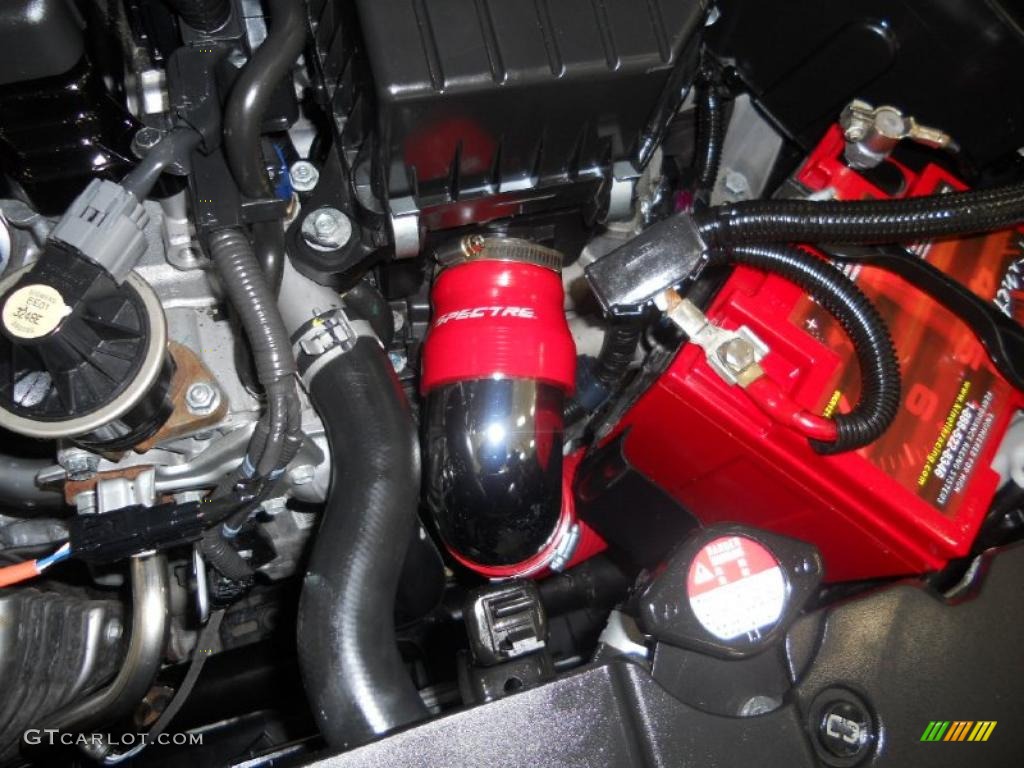 2009 Civic EX Coupe - Crystal Black Pearl / Black photo #18