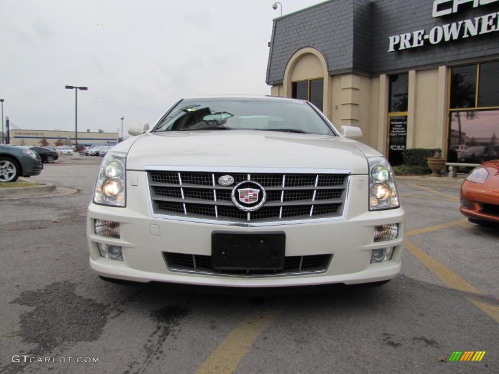 2008 STS V6 - White Diamond Tricoat / Cashmere photo #2