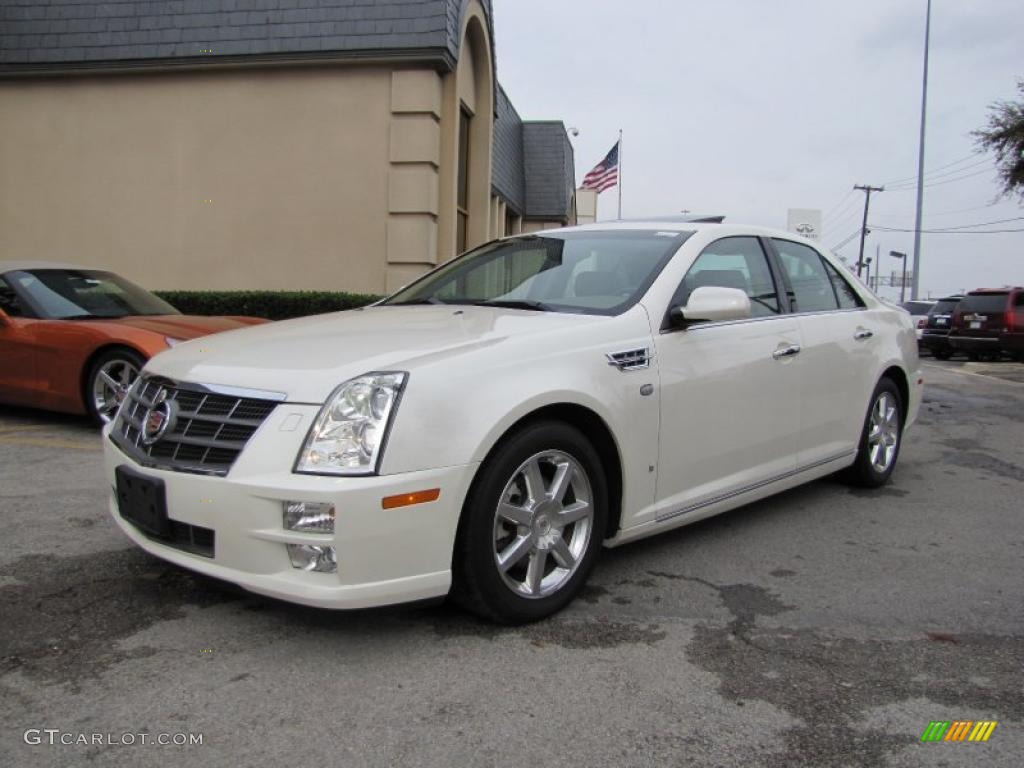 2008 STS V6 - White Diamond Tricoat / Cashmere photo #3